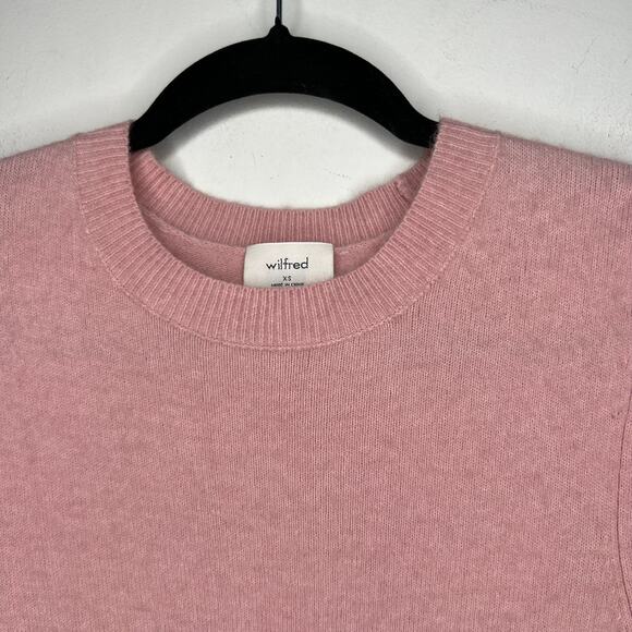 Wilfred Aritzia Blush Pink Sweater Dress Size XS - Picture 7 of 9